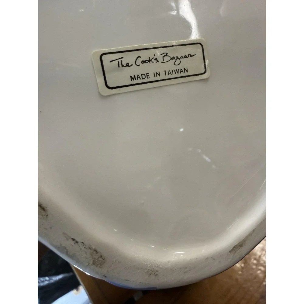 VTG The Cook's Bazaar Brand cat teapot Taiwan